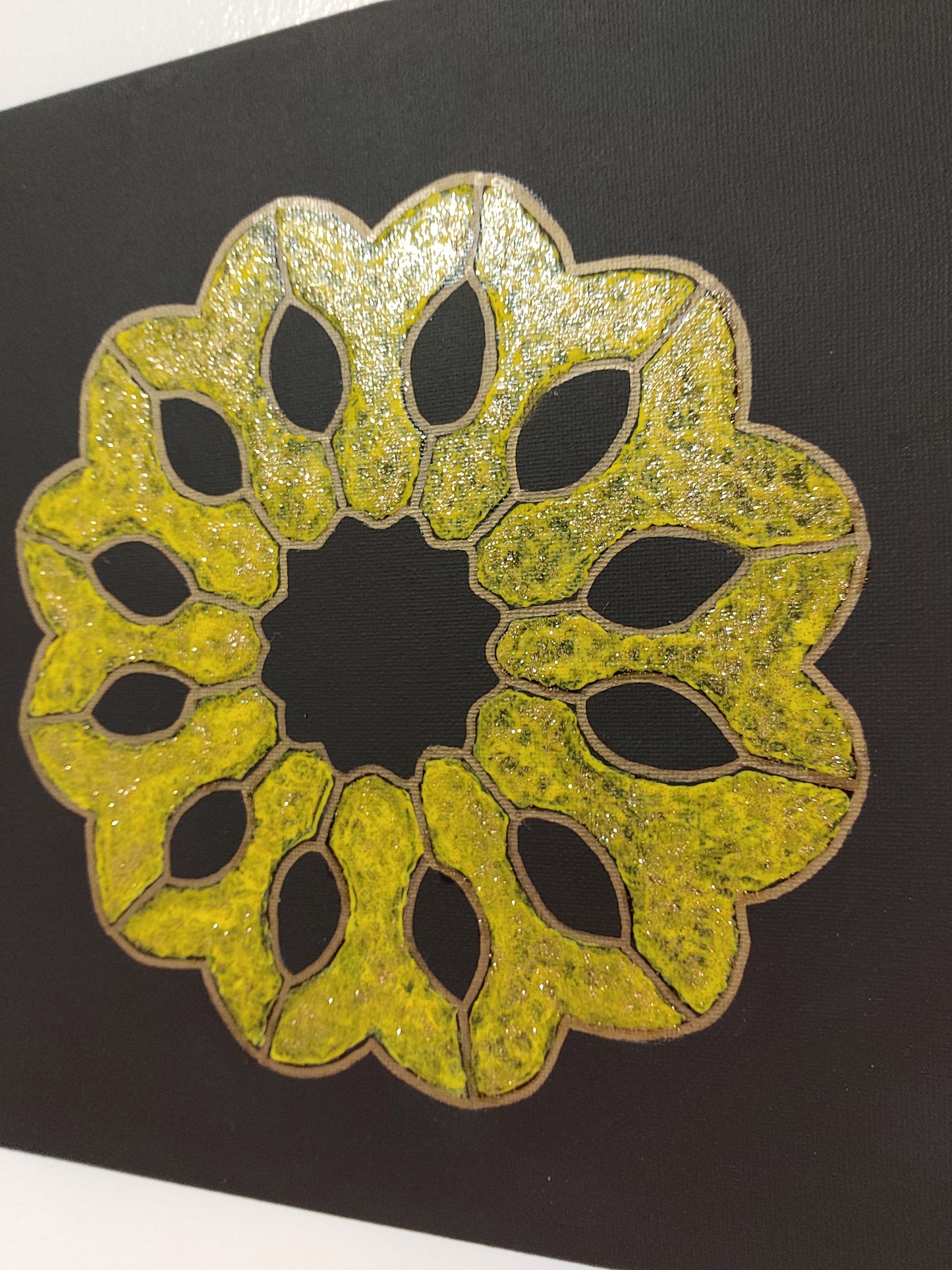 Simple Sunflower Canvas Art