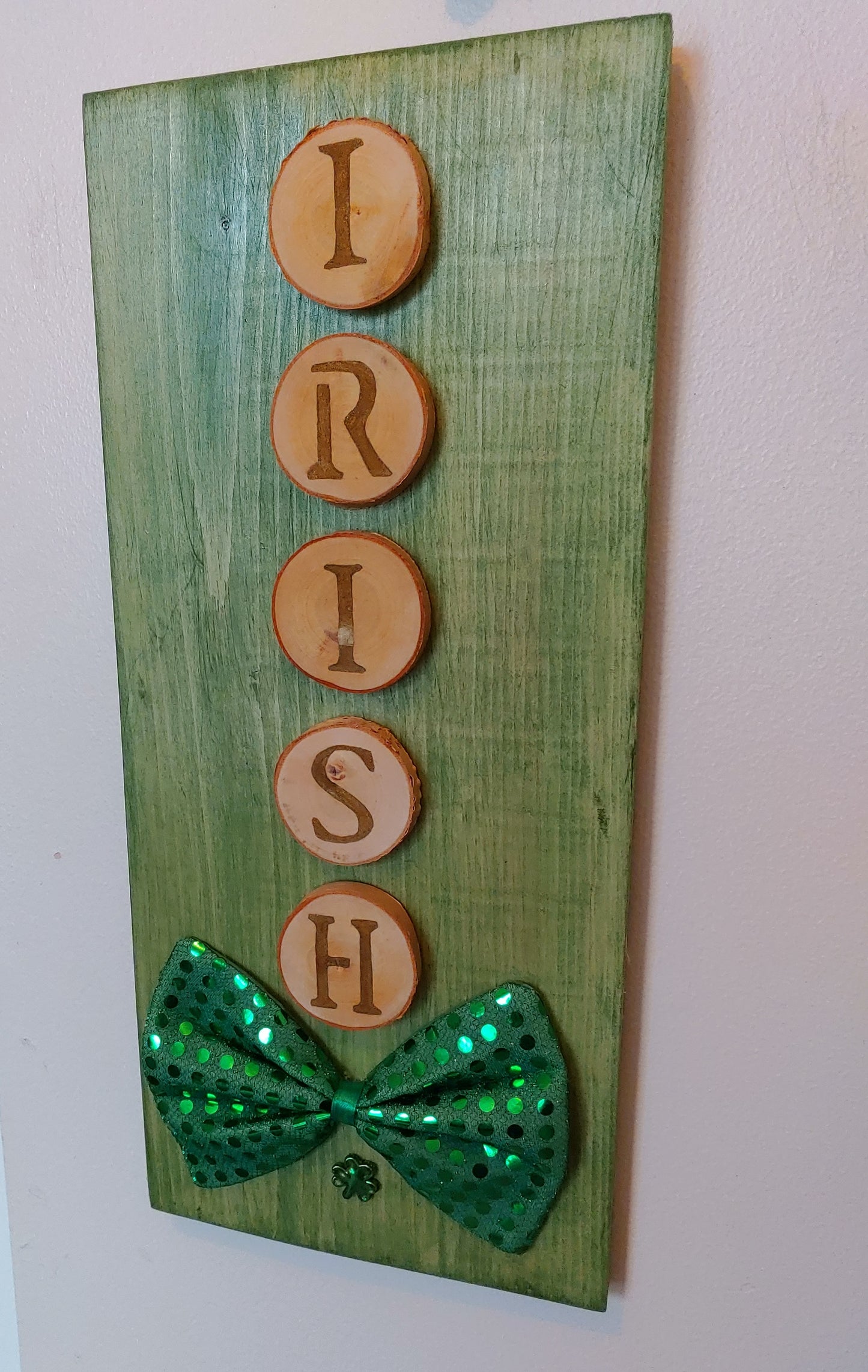 Bowtie Irish Plaque