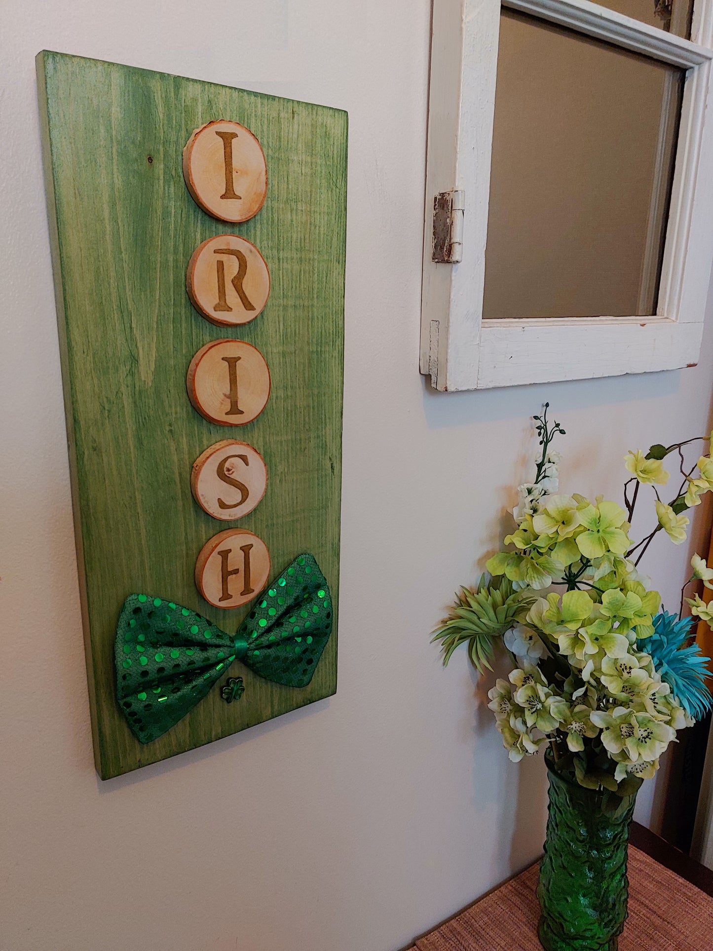 Bowtie Irish Plaque