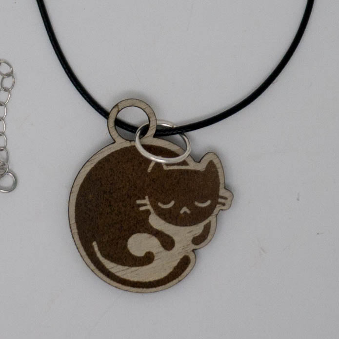 Laser Engraved Necklace