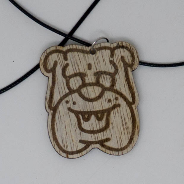 Laser Engraved Necklace
