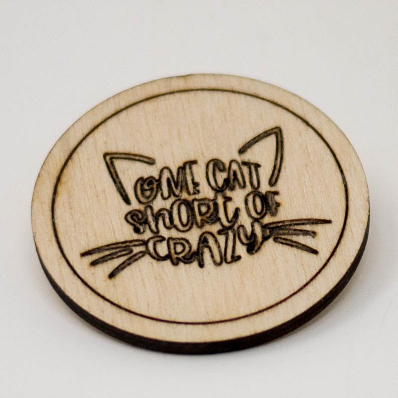 Laser-Engraved Pet Badge