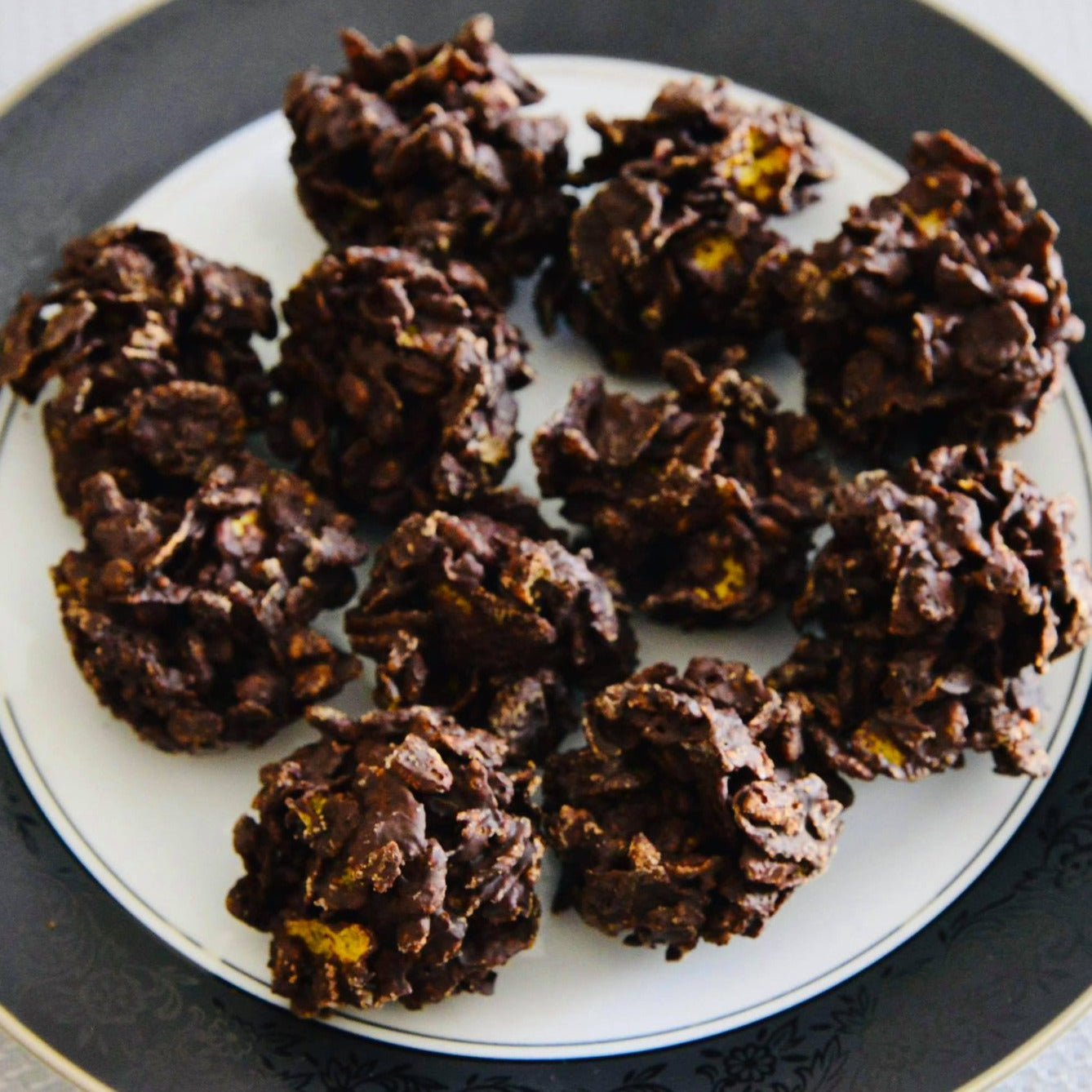 Crunchy Orange Chocolate Clusters