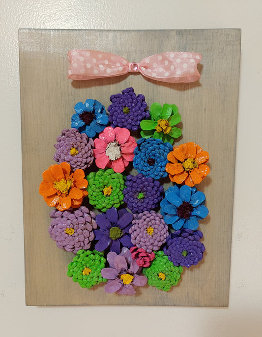 Eggcellent Daisy / Zinnia Bouquet