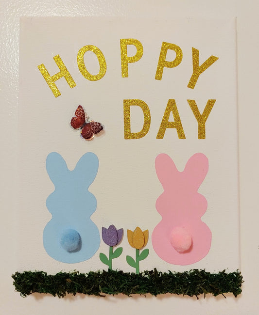 Hoppy Day Canvas