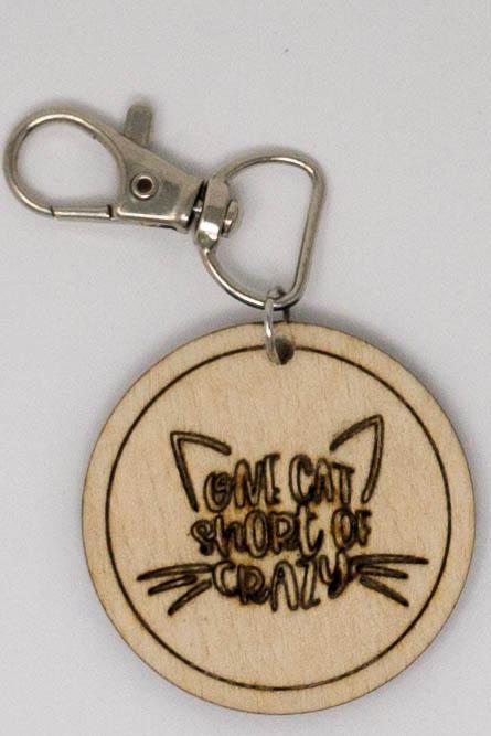 Laser Engraved Pet Key Chain