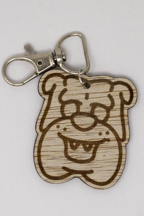 Laser Engraved Pet Key Chain