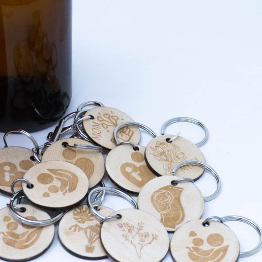 Laser-engraved Key Chain/Fob