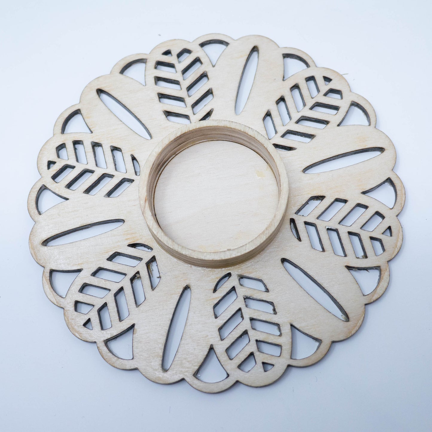 Laser-cut Candle Holder